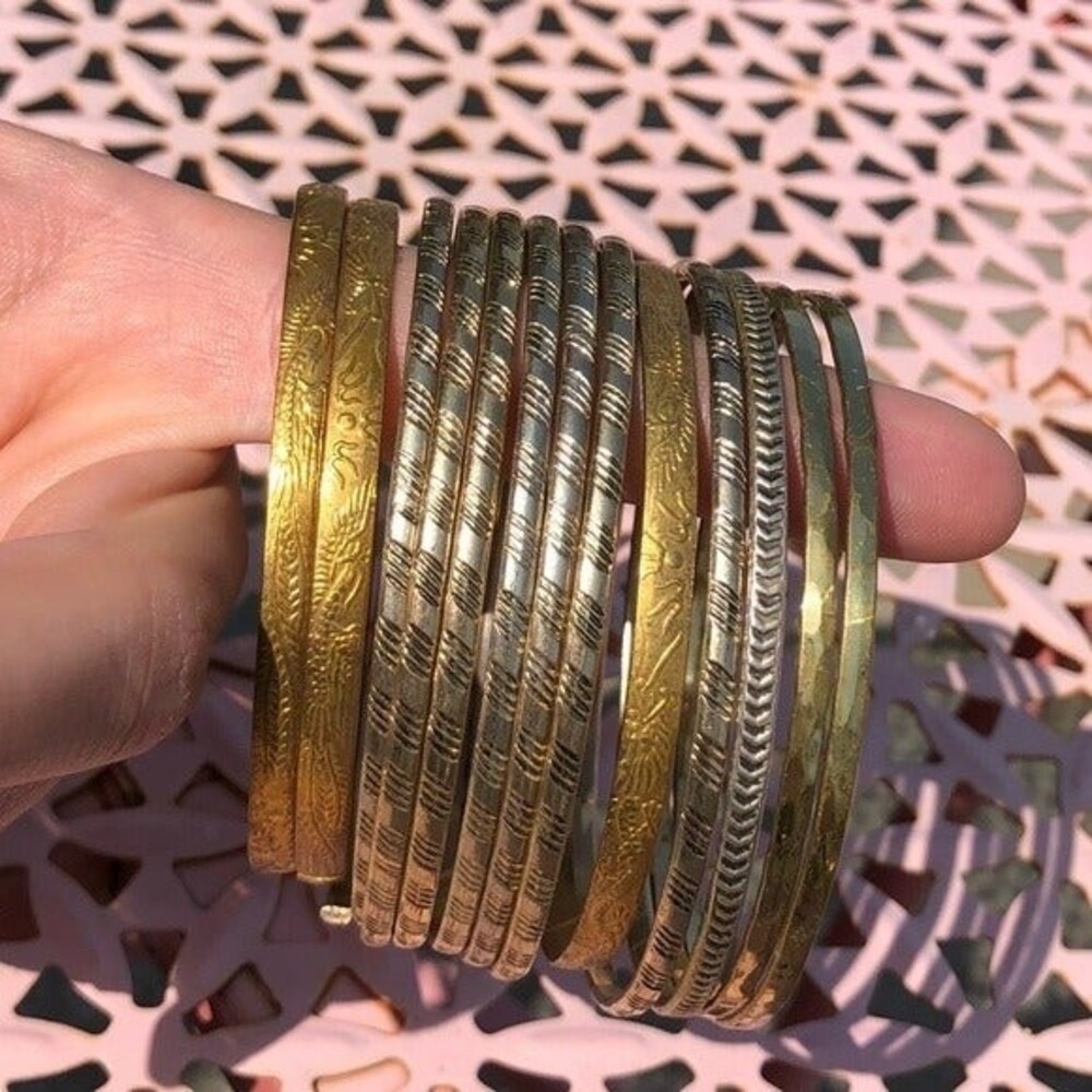 Golden Bangle set